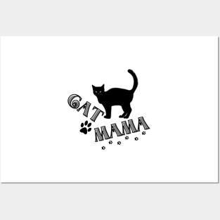 Cat Mama Posters and Art